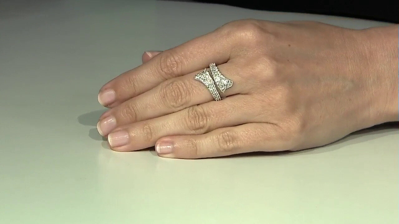 Video Bague en argent et Zircon