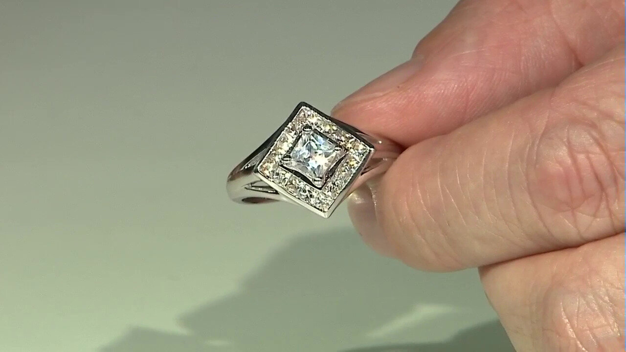 Video Bague en argent et Zircon