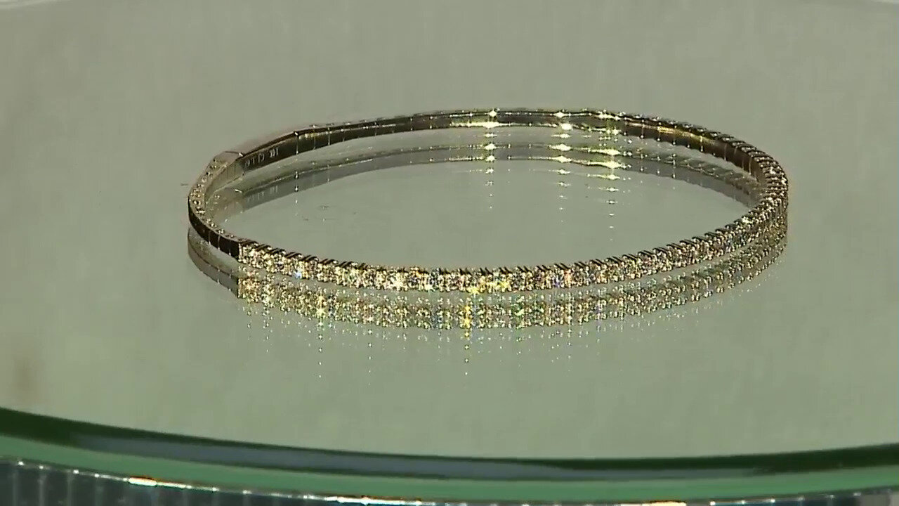 Video Brazalete en oro con Diamante I1 (H)  (CIRARI)