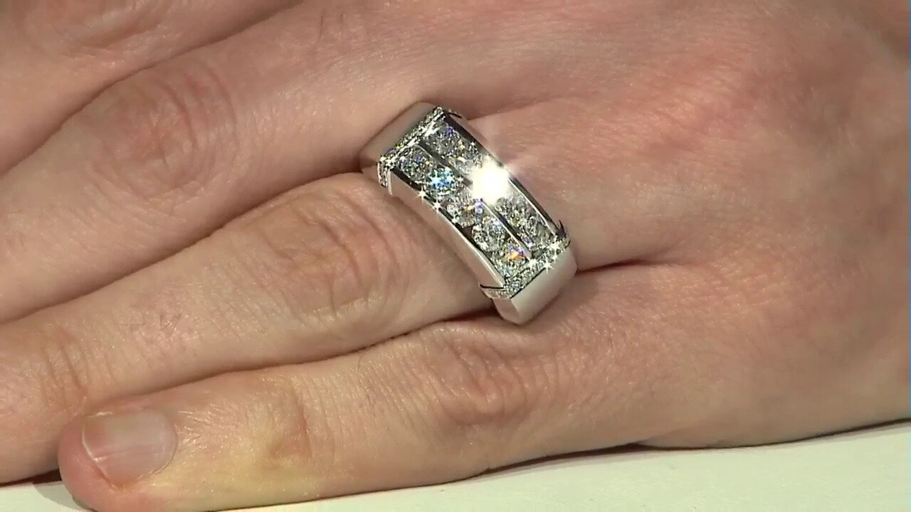 Video Gouden ring met I1 (H) Diamanten (CIRARI)