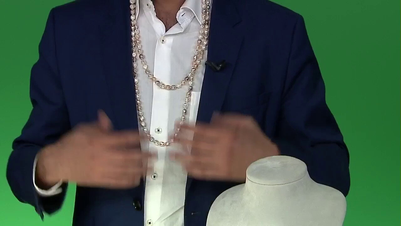 Video Collar en plata con Perla Freshwater (TPC)