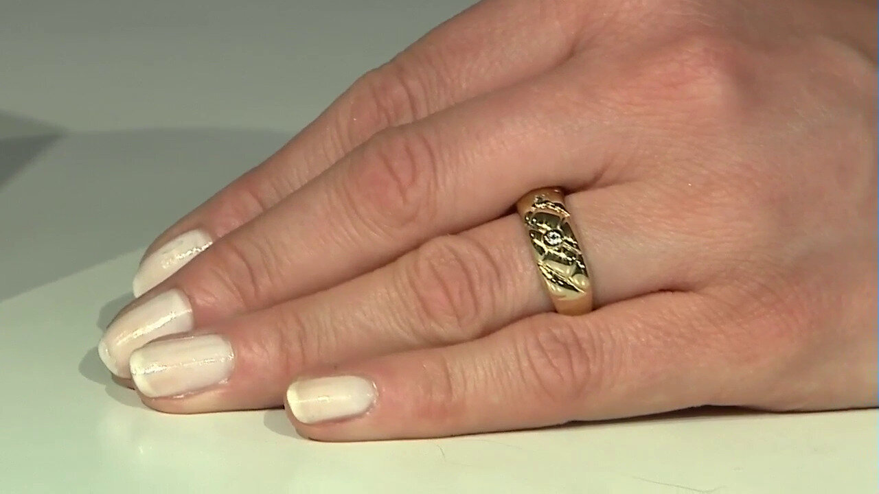 Video Bague en argent et Topaze blanche