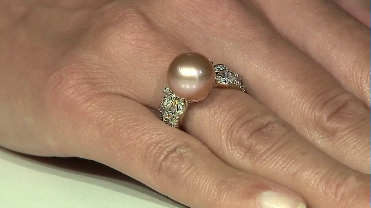 Video 9K Ming Pearl Gold Ring (TPC)