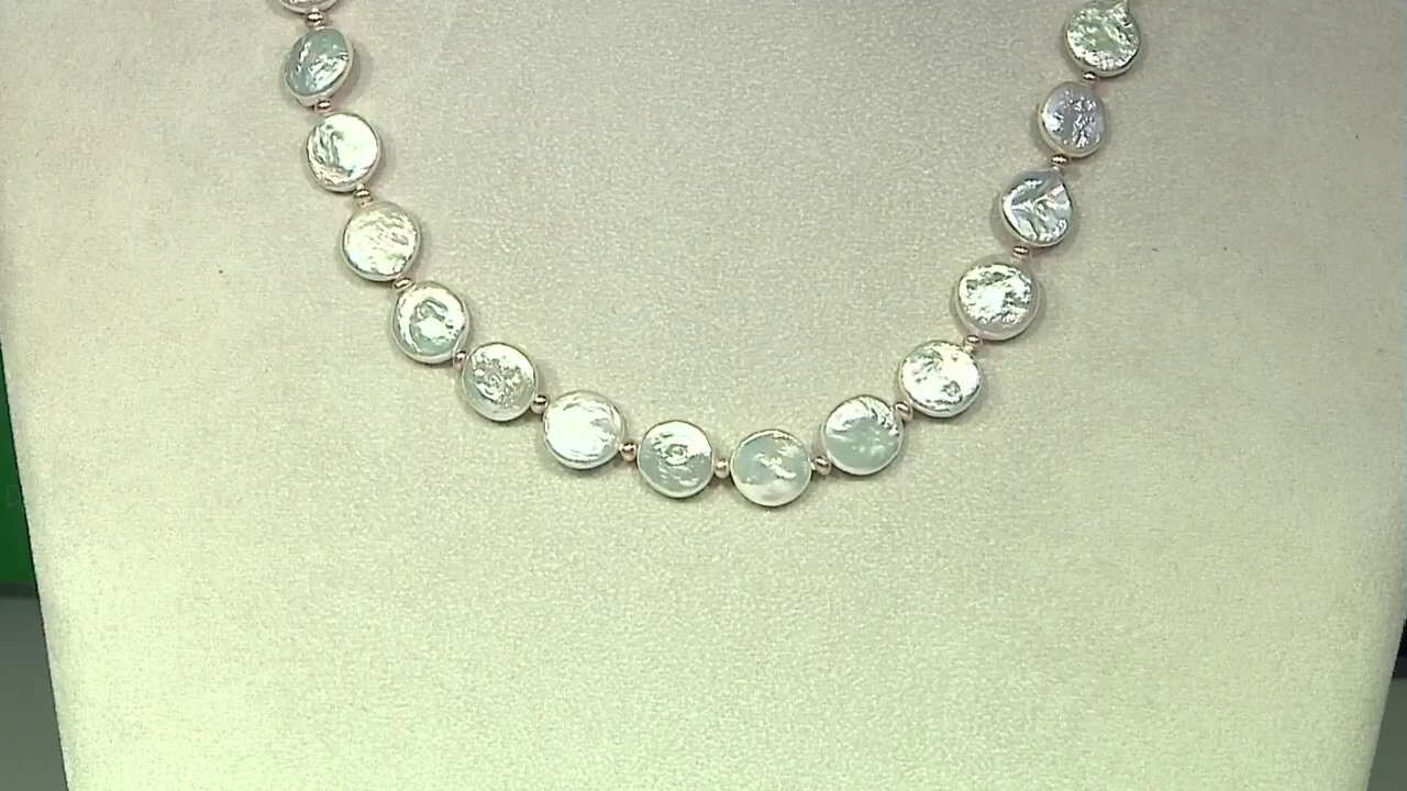 Video Keshi pearl Silver Necklace (TPC)