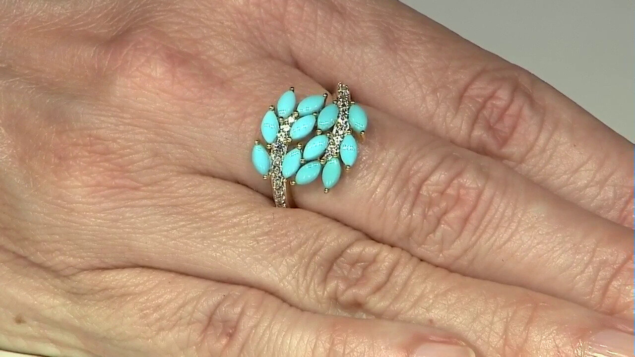 Video Bague en argent et Turquoise Sleeping Beauty