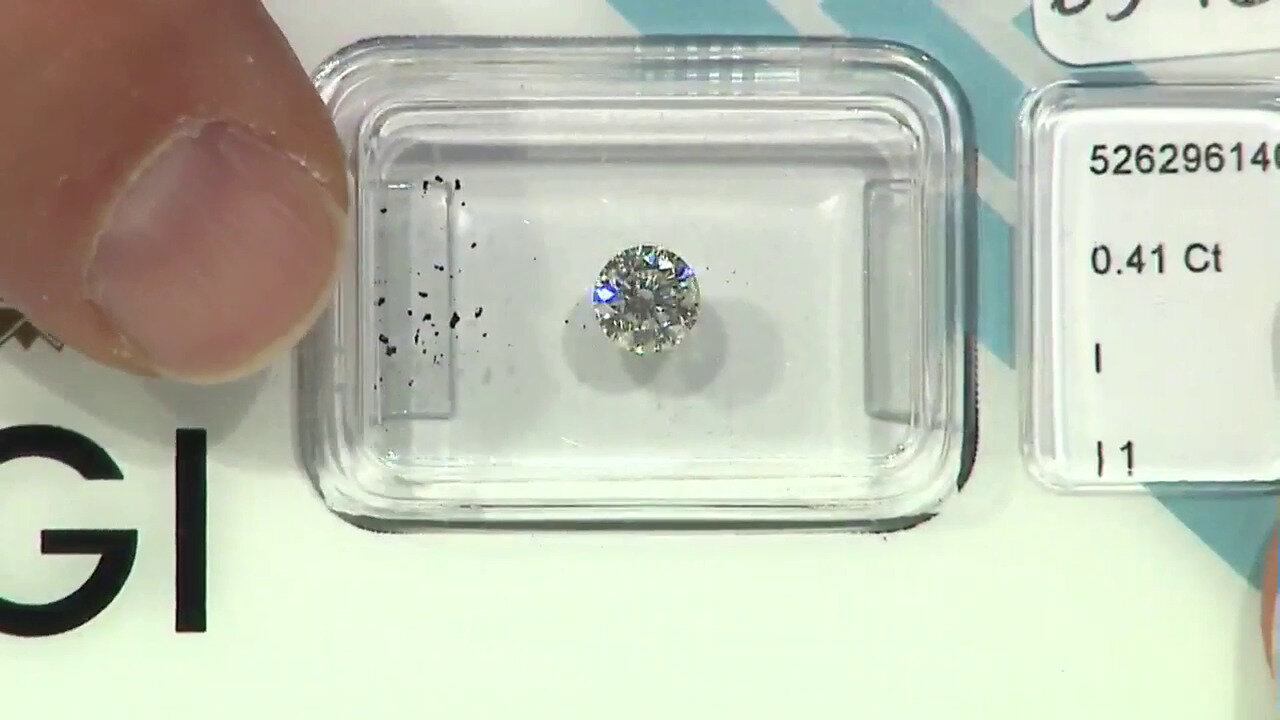 Video Piedra preciosa con I1 (I) Diamante