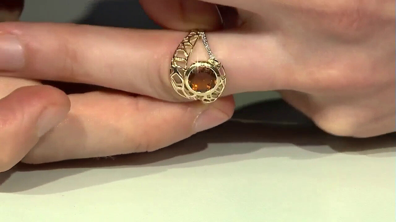 Video Gouden ring met een Madeira citrien (Ornaments by de Melo)