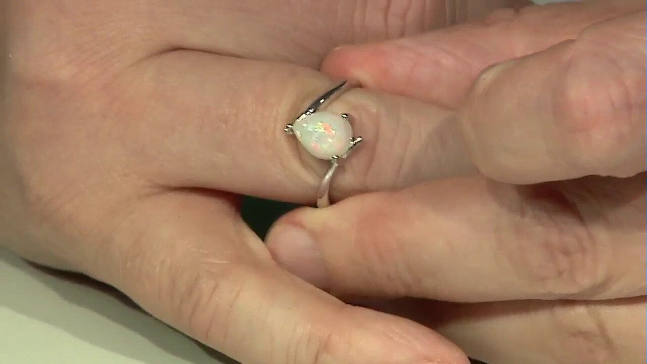 Video Welo Opal Silver Ring