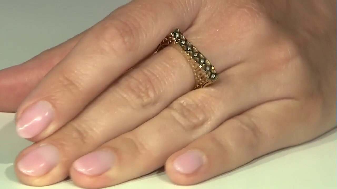 Video Gouden ring met I2 (J) Diamanten (Ornaments by de Melo)