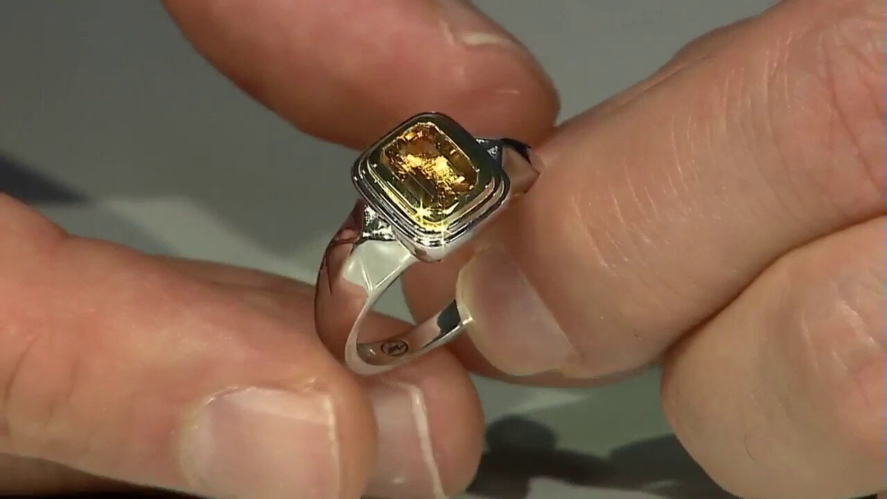 Video Zilveren ring met een citrien (Remy Rotenier)
