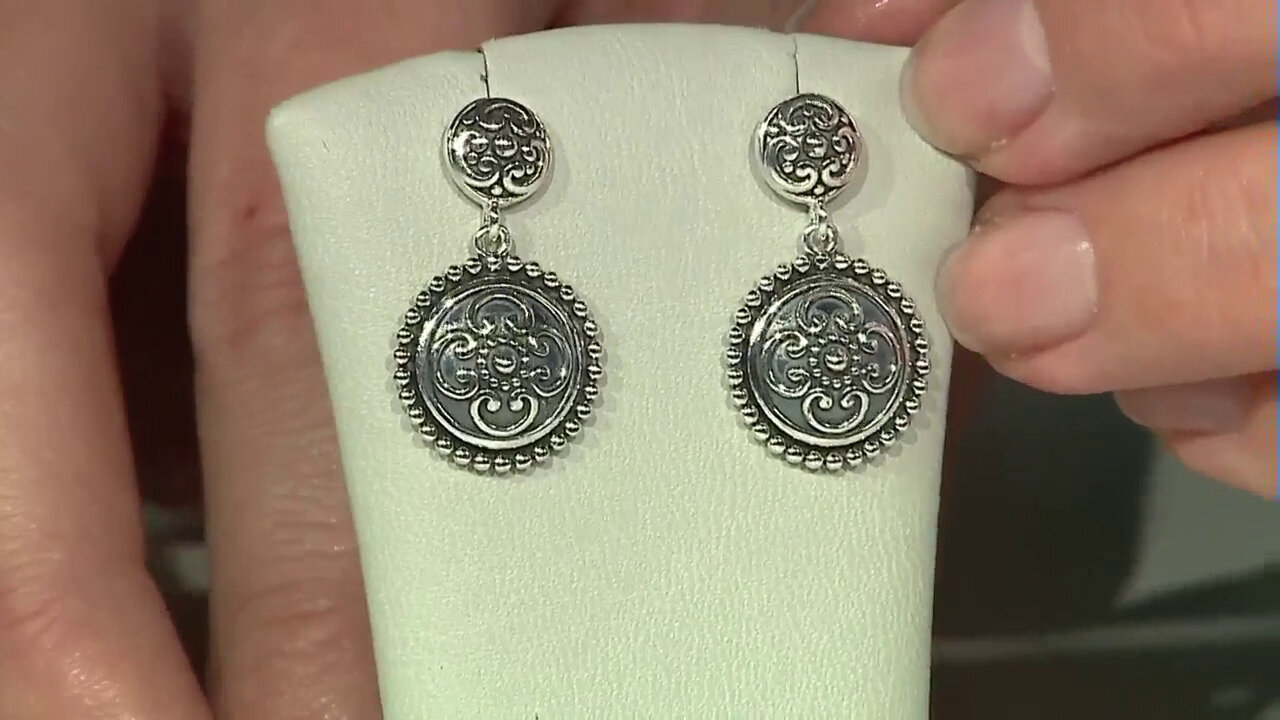 Video Boucles d'oreilles en argent