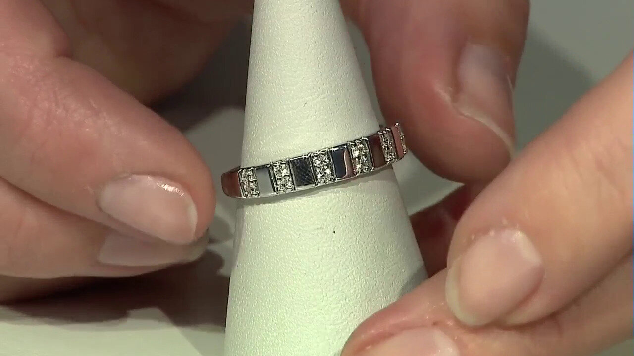 Video Bague en argent et Zircon