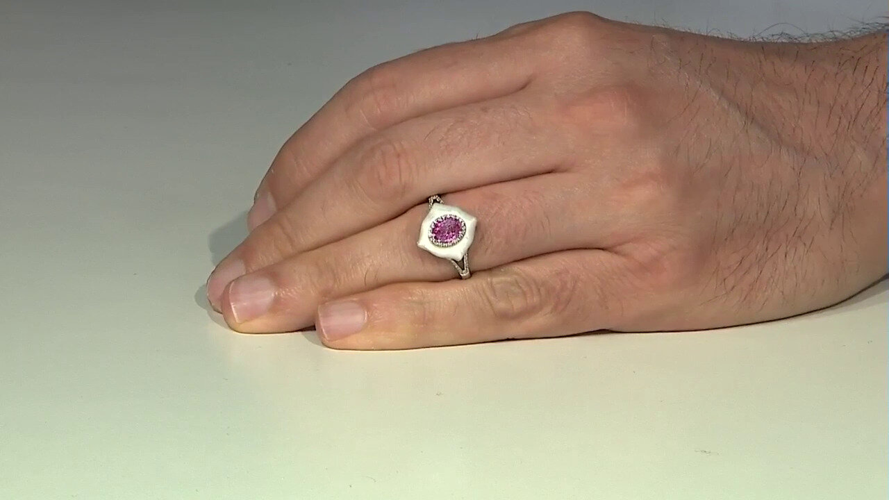 Video Gouden ring met een parelmoer (CIRARI)