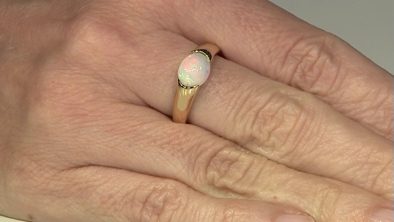 Video Welo Opal Silver Ring