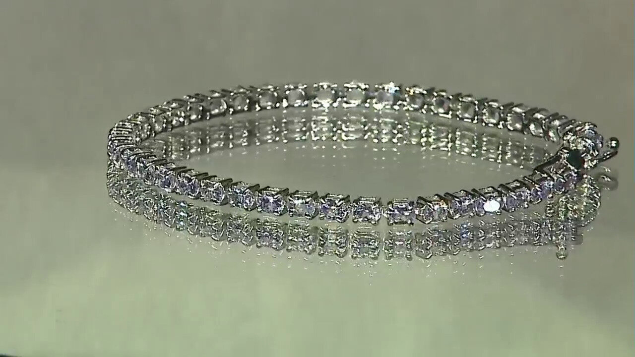 Video Tanzanite Silver Bracelet