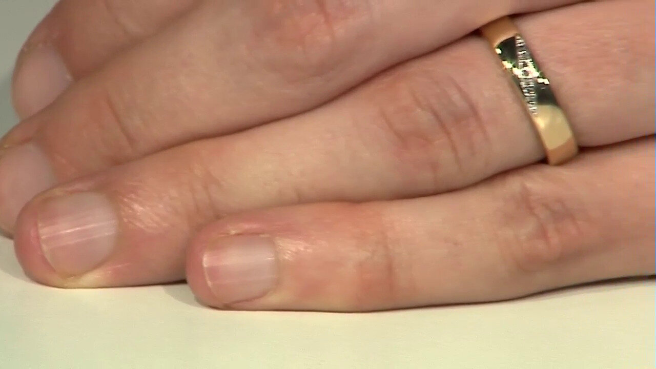 Video Zilveren ring met I3 Bruine Diamanten