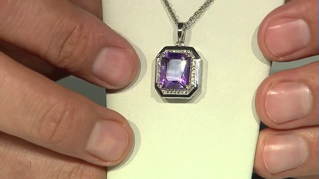 Video Azure Quartz Silver Pendant