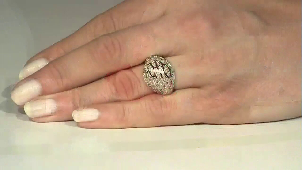 Video Zircon Silver Ring