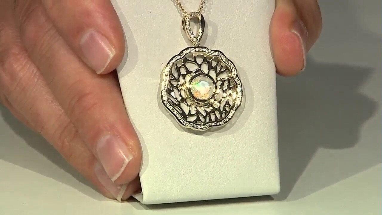 Video 9K Welo Opal Gold Necklace (Ornaments by de Melo)