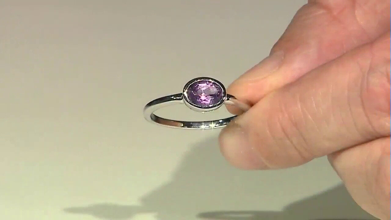 Video Bague en argent et Améthyste