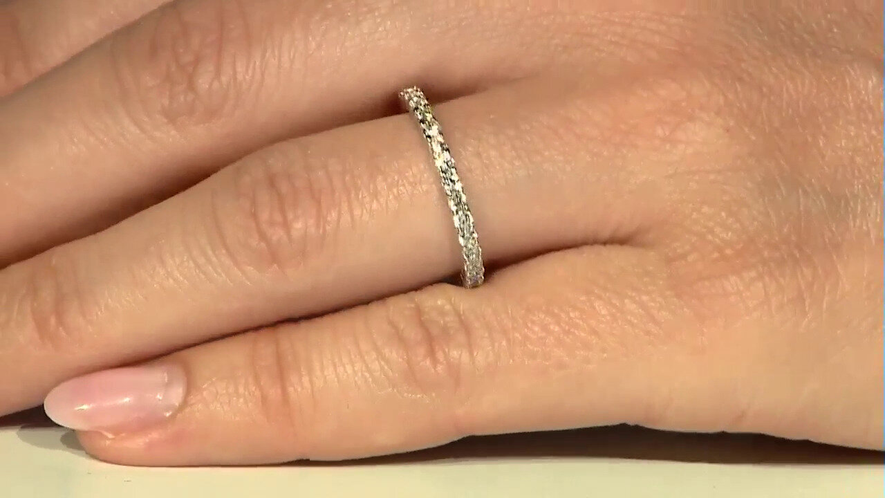 Video Bague en argent et Zircon