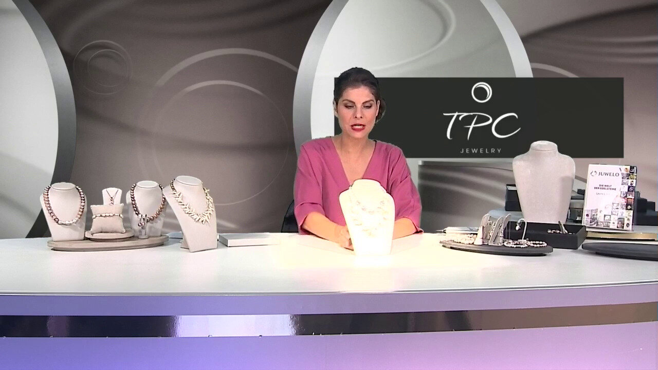 Video Collar en plata con Perla Keshi (TPC)