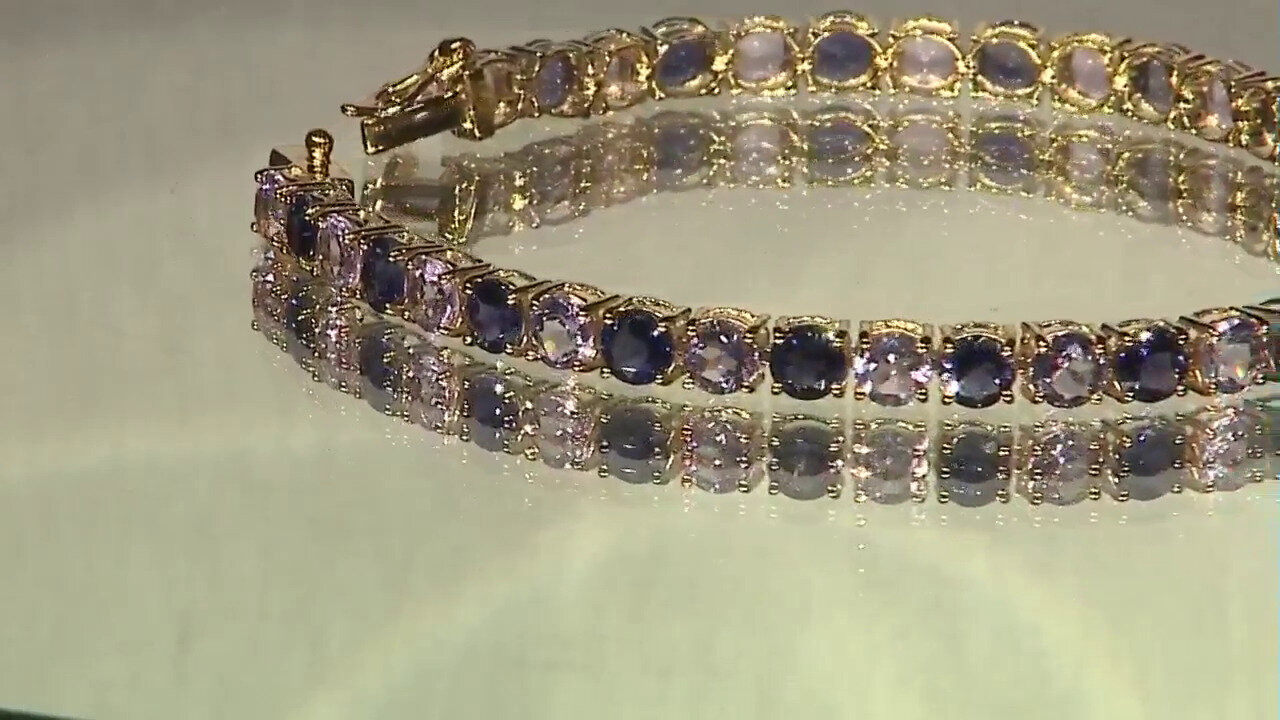 Video Iolite Silver Bracelet