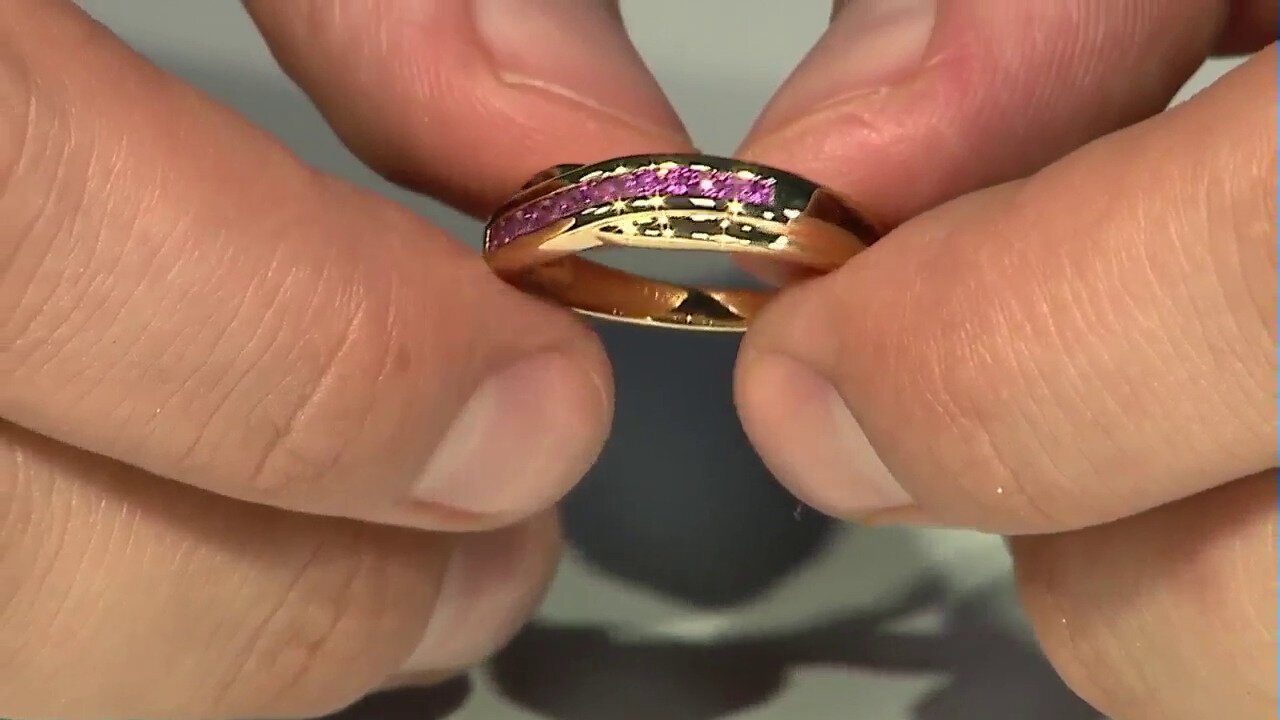 Video Rhodolite Silver Ring