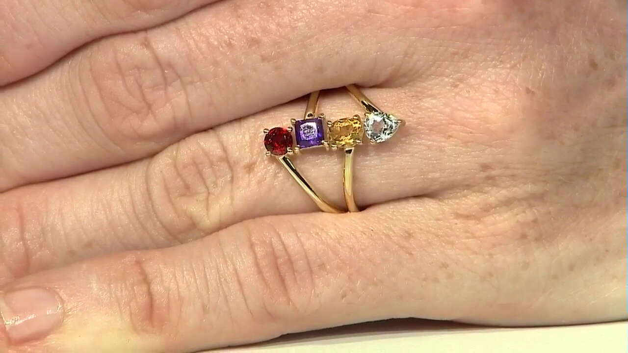 Video Bague en argent et Citrine