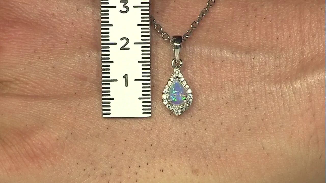 Video Welo Opal Silver Pendant