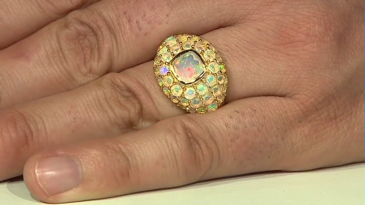 Video Welo Opal Silver Ring