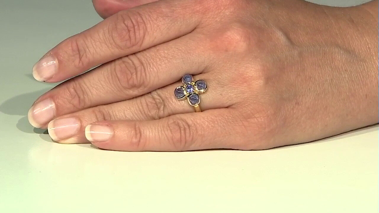 Video Tanzanite Silver Ring (KM by Juwelo)