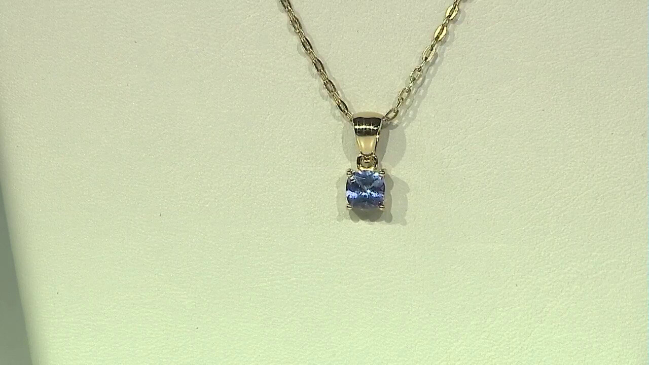 Video 9K Tanzanite Gold Pendant