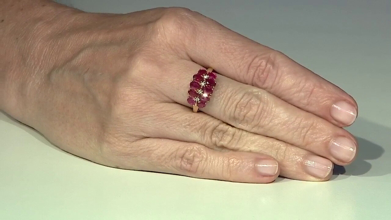 Video Madagascar Ruby Silver Ring