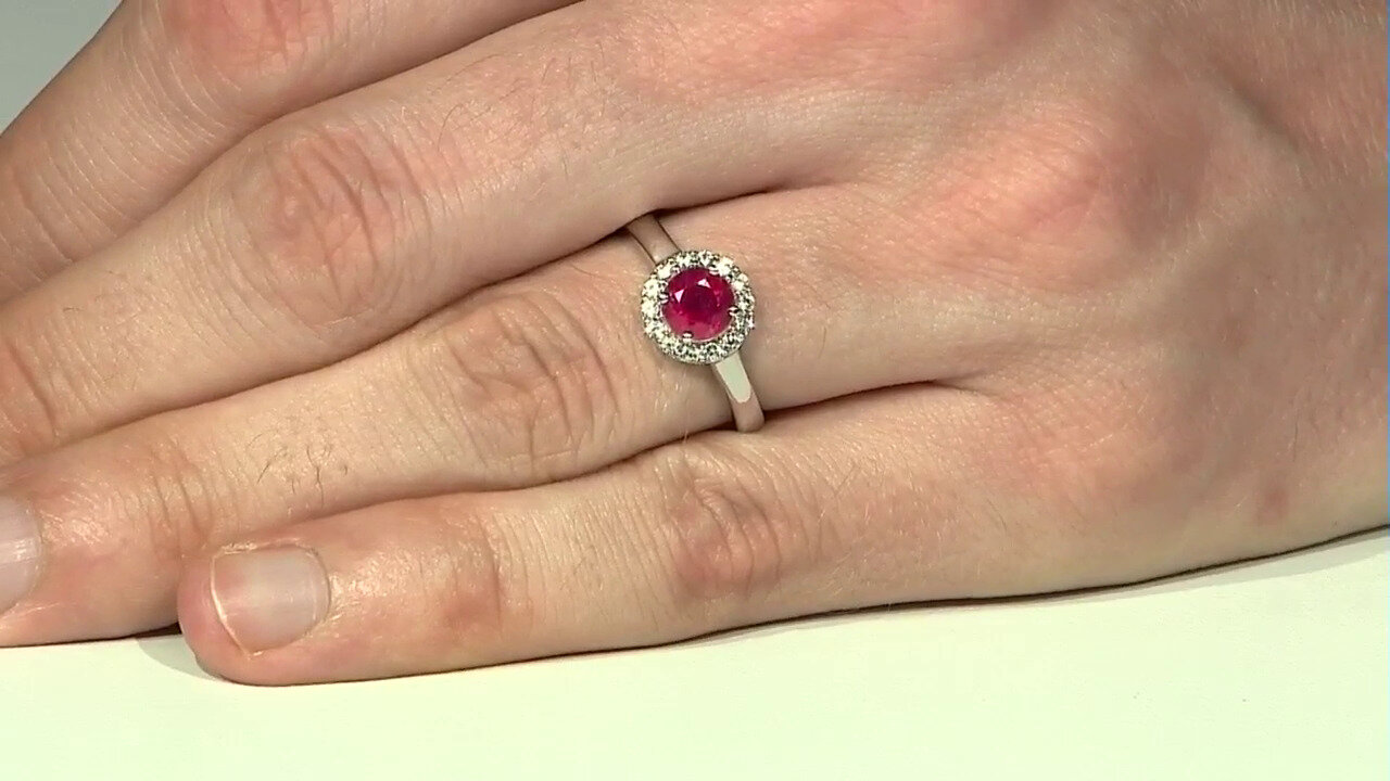 Orecchini NOVICA In Argento Rodiato Con Granati - Design Paisley Classico - Artigianato Indiano