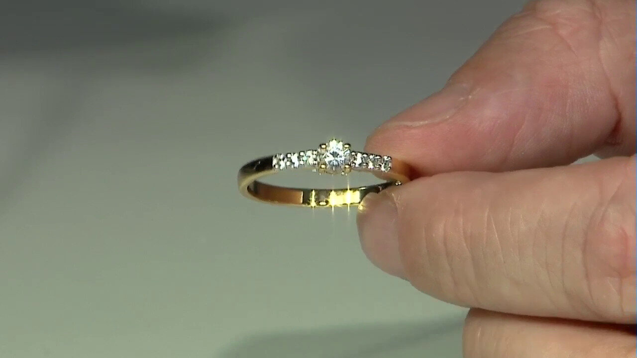 Video Zircon Silver Ring