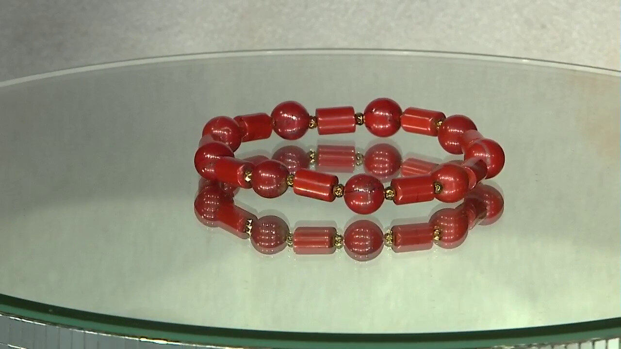 Video Brazalete con Jaspe rojo