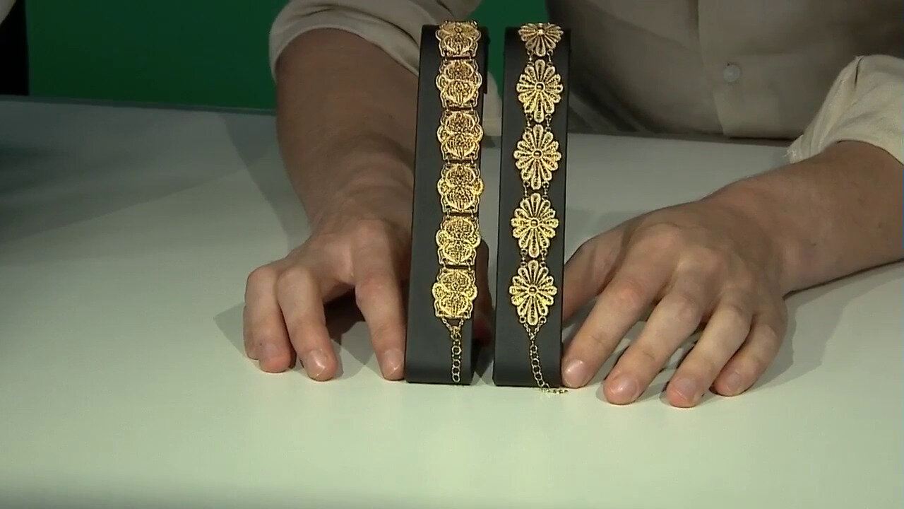 Video Brazalete en plata (Joias do Paraíso)