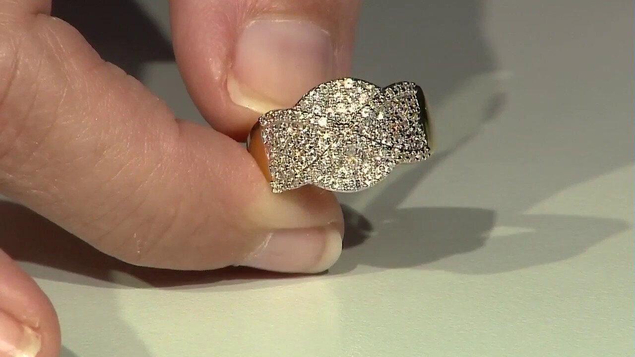 Video Zircon Silver Ring