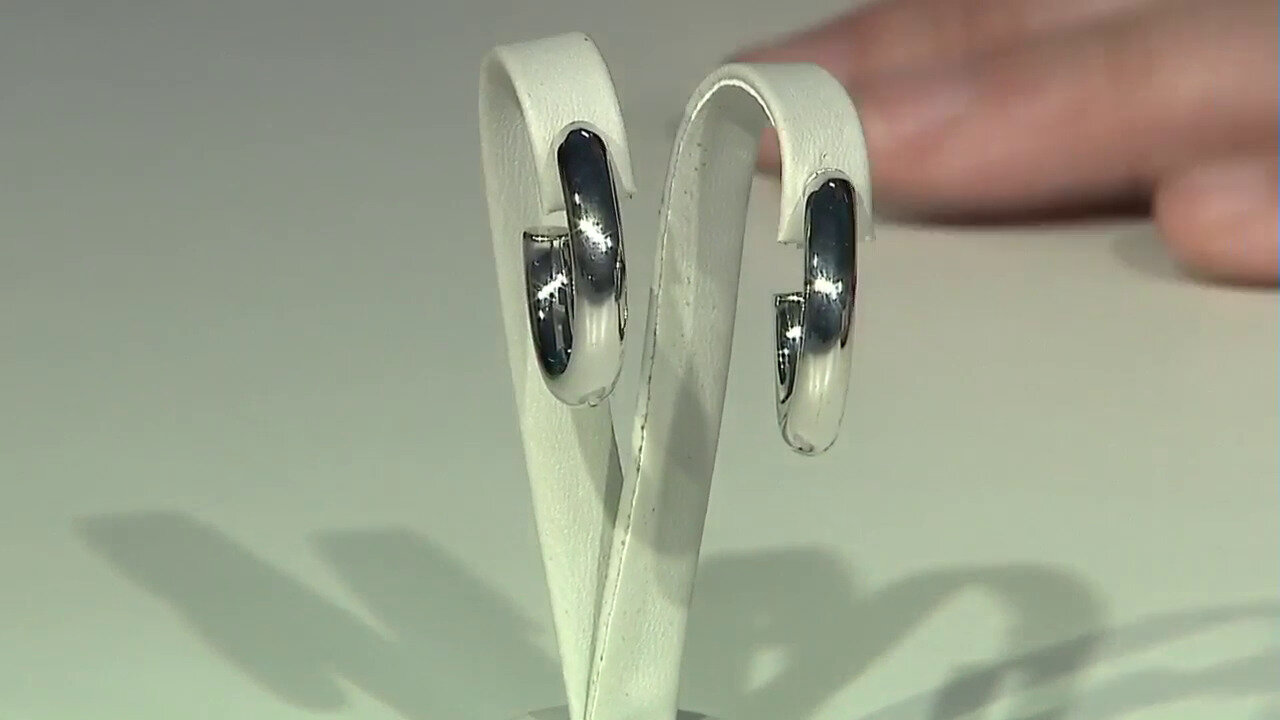 Video Boucles d'oreilles en argent