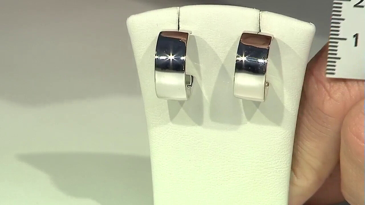 Video Silver Earrings