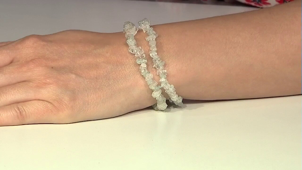 Video Brazilian Aquamarine Bracelet