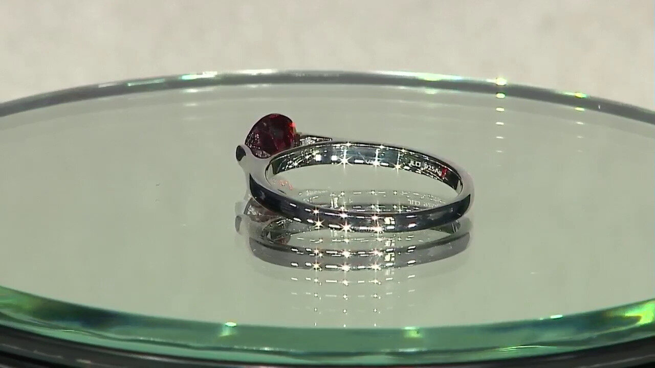 Video Bague en argent et Grenat d'Inde