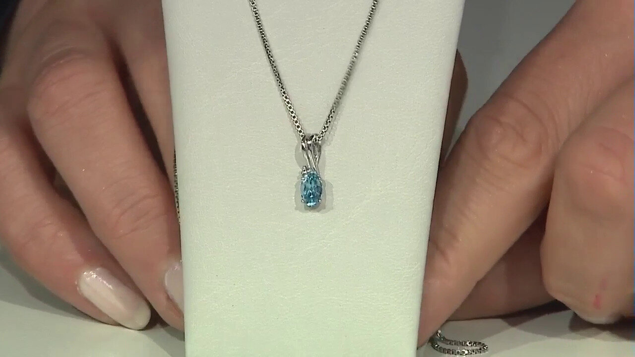 Video Marambaia Topaz Silver Pendant