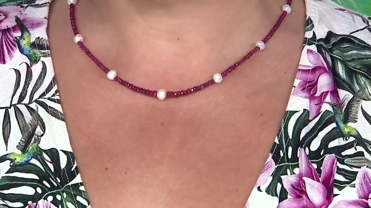 Video Madagascar Ruby Silver Necklace