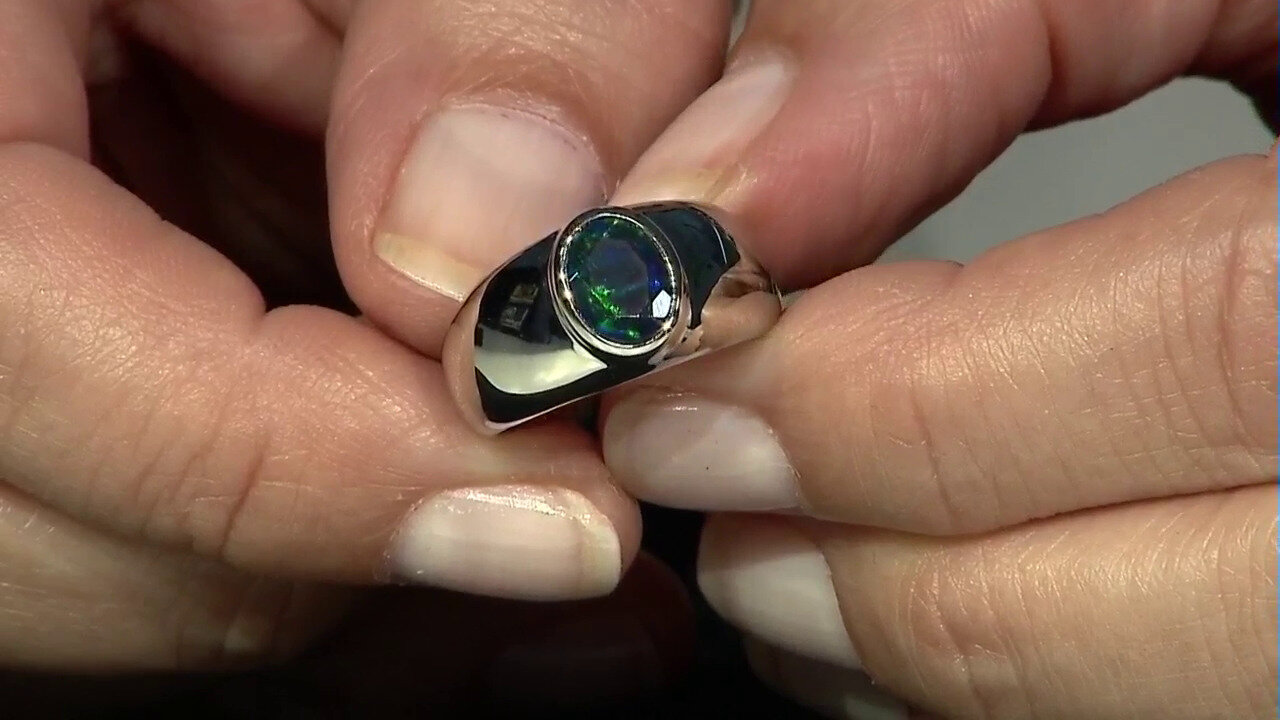 Video Bague en argent et Opale Mezezo