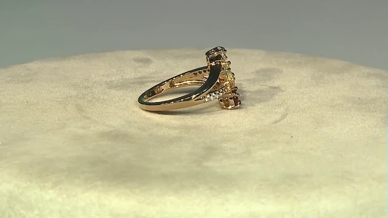 Video Bague en argent et Topaze blanche