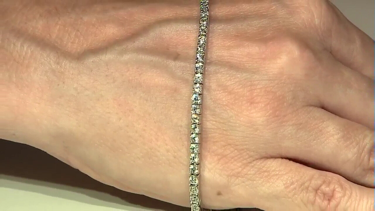 Video Zircon Silver Bracelet