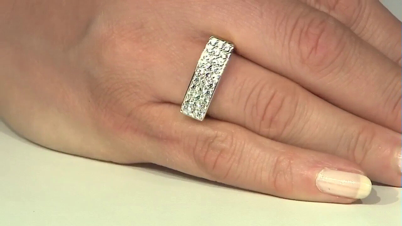 Video Zircon Silver Ring