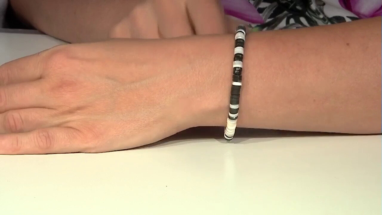 Video Armband met parelmoer